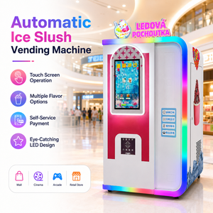 Distributeur automatique de glace pilée, kiosque à crème glacée molle, écran tactile, libre-service pour hôtel, restaurant, cinéma - Product Image 4