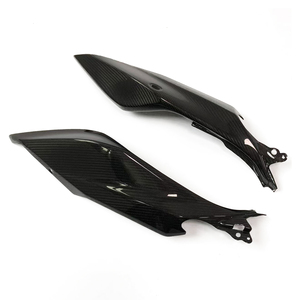 Cao Cấp Tùy Chỉnh Sợi Carbon Phụ Tùng Xe Máy Khô Carbon Hot Nhấn <span class=keywords><strong>3D</strong></span> In Không Gỉ Phía Sau Cho Fender Spoilers Phụ Kiện - Product Image 3