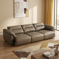 Bestseller Leder Elektrisches Konvertierbares Sofa-Bett Multifunktionale Lounge-Couch in Verschiedenen Farben Wohnmöbel Großbestellung Lieferung