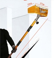 Boîte à plâtrer à plat de 8, 10 et 12 pouces avec poignée plate pour outils manuels de décoration – Vente chaude