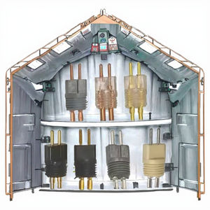 Connecteur de carte mère en cuivre 0,78 broches QDC <span class=keywords><strong>TFZ</strong></span> pour aide auditive UM0.78MM2PIN, connecteur audio en cuivre double broche DIY 25A - Product Image 4