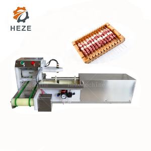 Máquina de pincho Souvlaki al mejor precio/máquina para hacer <span class=keywords><strong>kebab</strong></span>/máquina para llevar cuerdas de carne - Product Image 2