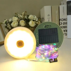 Outdoor Camping <b>Lights</b> Usb Rechargeable Solar Powered <b>String</b> Led <b>Light</b> Solar Charging Bulb Emergency Bulb fairy <b>Lights</b> for Tents - Product Image 5