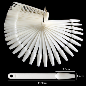 Présentoir annulaire pour nuancier de vernis à ongles à bords plats et pointus, pour échantillons de vernis gel UV - Product Image 5