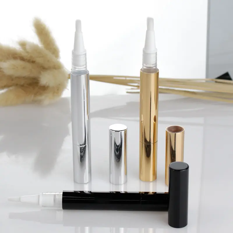 2ml cosmetic lip balm twist pen tube lip gloss twist up pen applicator cuticle oil twist lip gloss cosmetic pen with tip