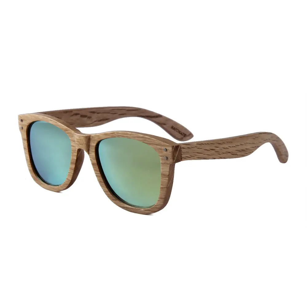 Atacado preço novos produtos feito à mão moda mens óculos de sol de madeira retrô