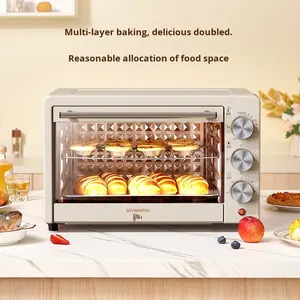 فرن كهربائي متعدد الوظائف سعة 25 لتر معتمد من NEWCE، فرن منزلي للخبز بغلاف مقاوم للحرارة - Product Image 4