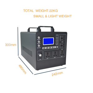 Banco de Energía de 165000 mAh, Generador Solar de 500W, Batería de Iones de Litio, Generador Solar Portátil de 220V, YF-2000W Portátil - Product Image 5