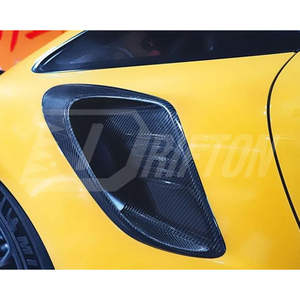 Rejillas de Ventilación Laterales de Fibra de Carbono para Porsche 911 GT3RS 991 Turbo S 2018-2020 - Product Image 4