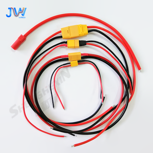 Conector de Cobre Banhado a Ouro IP67 de Alta Corrente XT30 XT60 XT90 Macho/Fêmea Amass OEM/ODM para Montagem de Cabos Eletrônicos Automotivos - Product Image 1