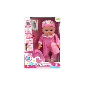 Poupée bébé Beb Sonnellino avec 12 sons, tenue rose pour les jeux des enfants - Product Image 2