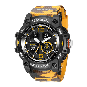 SMAEL – <span class=keywords><strong>montre</strong></span> de sport pour homme, résistante à l'eau, couleur <span class=keywords><strong>camouflage</strong></span>, 8007 - Product Image 6