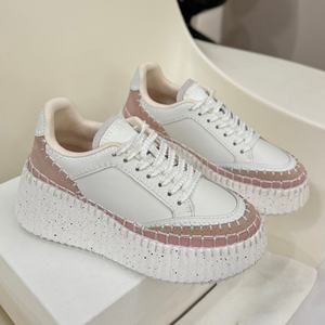 Zapatos deportivos transpirables de alta calidad con cordones, zapatos casuales cómodos para mujer, zapatos de plataforma a la moda - Product Image 3