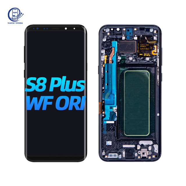 Original OLED LCD Display for Samsung Galaxy S8 Plus With Frame LCD Screen for Samsung S8 Plus Mobile Phone LCDs for Samsung