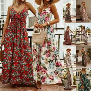 Robes florales sexy pour femmes de haute qualité à bas prix, vêtements décontractés à la mode pour femmes, liquidation de stock, vente en gros mixte - Product Image 3