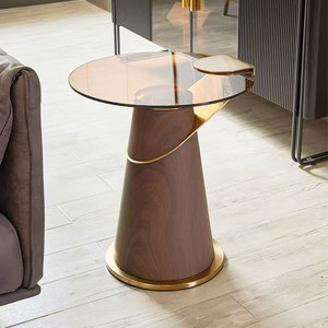 Vente directe d'usine, table basse moderne italienne minimaliste, structure <span class=keywords><strong>en</strong></span> acier inoxydable, plateau <span class=keywords><strong>en</strong></span> pierre artificielle pour table de salon - Product Image 3