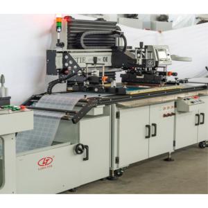 Nouvelle machine d'impression sérigraphique à rouleaux automatique à grande vitesse, lit plat pour les autocollants de vélo, les étiquettes de transfert thermique, le vin - Product Image 3