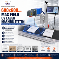 Machine de marquage laser UV 5W en ligne 189m/min pour la fabrication de bouteilles à grande vitesse, le moulage par injection et l'impression de codes QR par lots