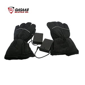 Guantes calefactables eléctricos negros, impermeables, con batería recargable de 2600mAh, con pantalla táctil, para invierno, para esquiar y ciclismo - Product Image 6