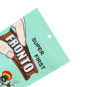Custom Print Resealable Ziplock Plastic Smoking Tobacco Cigar <strong>Wraps</strong> Grabba Fronto <strong>Leaf</strong> Wrappers Packaging Bags - Product Image 3