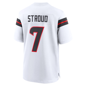 Maillot de football américain personnalisé brodé pour homme, respirant, grandes tailles, avec nom et logo personnalisables, vierge, en polyester, Atlanta - Product Image 1