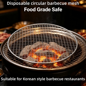 Ensemble de grilles de barbecue 5 tailles en acier inoxydable, grille de refroidissement résistante à la chaleur et adaptée au four, pour cuisson au <span class=keywords><strong>charbon</strong></span> et au gaz - Product Image 6