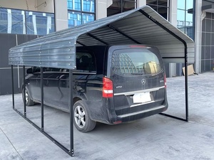 Abri de voiture en aluminium robuste résistant à la neige, kit de carport extérieur, <span class=keywords><strong>garage</strong></span> métallique pour stationnement de véhicules, vente en gros d'usine - Product Image 3