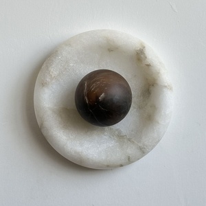 Lámpara de Pared de Alabastro <span class=keywords><strong>Español</strong></span> Natural Moderno, Lámpara de Pared Decorativa de Piedra para Dormitorio, Sala de Estar - Product Image 4