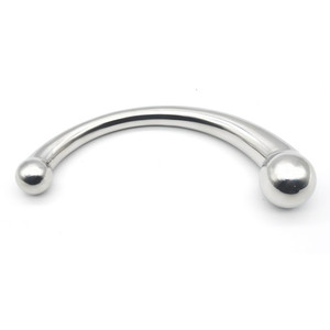 Gode de Massage du point G en acier inoxydable, bâton à Double extrémité, en métal pur, stimulateur de point P, prise anale, jouet sexuel <span class=keywords><strong>pour</strong></span> femmes et hommes - Product Image 5