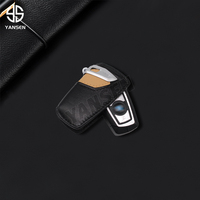 Porte-clés de voiture en cuir véritable Bmw, porte-clé de voiture, pour séries 1/3/5/7 F30 F20 F10 F18 F22 X3 X4 M3 M5