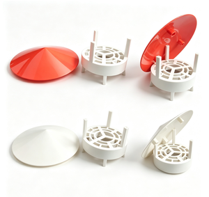 Capot de ventilation en PVC pour tuyau extérieur, cache-pluie, capot d'évacuation pour tuyau de ventilation de cuisine - Product Image 3