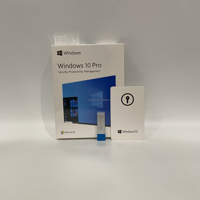 Windows 10 Pro USB Box 100% Online Activation Multi Language Windows 10 Pro Box Fast Delivery