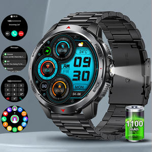 นาฬิกาอัจฉริยะ LIGE BWKT88 แบตเตอรี่ 1100mAh ใช้งานได้ยาวนาน พร้อมเข็มทิศ รับสาย โทรออก สำหรับผู้ชาย มีไฟฉาย ผู้ช่วยเสียง รองรับ Android และ IOS - Product Image 1