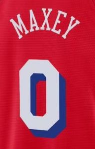 Шитые или печатные баскетбольные майки Philadelphia 0 Maxey 1 James Harden 7 Joe 8 Millsap 12 Harris 20 Niang 21 Embiid - Product Image 2