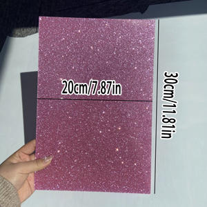 Láminas de Acrílico Fundido Brillante con Purpurina Fina de 1/8\", Colores Vibrantes, Servicio de Corte para Joyería y Adornos - Product Image 2