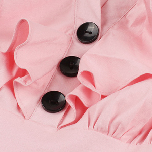 Nuovo Arrivo <span class=keywords><strong>Abito</strong></span> Estivo Vintage 2023 Stile Francese Retrò con Volant a Linea A per Ragazze - Product Image 5