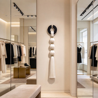 Décoration murale en macramé tissé à la main de style bohème de luxe avec anneau, idéale pour hôtels, villas et maisons – Vente directe usine, livraison directe