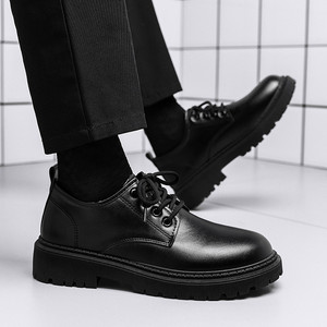 <span class=keywords><strong>Scarpe</strong></span> <span class=keywords><strong>da</strong></span> Lavoro Invernali <span class=keywords><strong>da</strong></span> <span class=keywords><strong>Uomo</strong></span>, Resistenti, con Lacci, Stile Business Casual, Nere, per <span class=keywords><strong>Sposo</strong></span>, Matrimonio, Nuovo Stile Britannico 2026 - Product Image 4