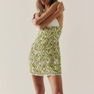 Vestido Camisero sin Mangas con Cuello en V y Espalda Descubierta, Bordado, Estilo Boho, Mini Vestido Casual para la Playa, 2025 - Product Image 2