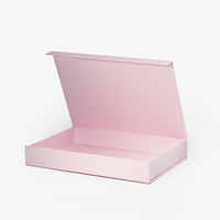 Boîte à foulards pliante de grande taille en gros, boîte rigide en carton pour vêtements, t-shirts, emballage en carton, boîte cadeau, logo personnalisé imprimé