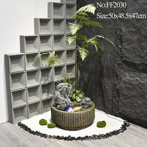 Fontaine d'intérieur personnalisée pour la relaxation, cascade au sol pour la maison, le bureau, le <span class=keywords><strong>jardin</strong></span>, la terrasse - Product Image 6