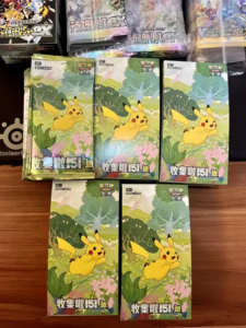 YY Livraison gratuite 151 cartes Pokemon collection chinois simplifié 151 Vol.1 booster box cadeau TCG original - Product Image 6