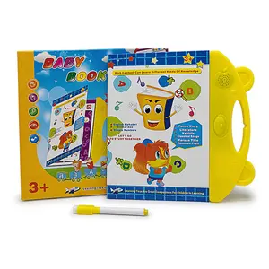 Kunden spezifisches gedrucktes elektronisches Lesebuch ABC-sprechendes Buch Toy Baby Early Learning Book