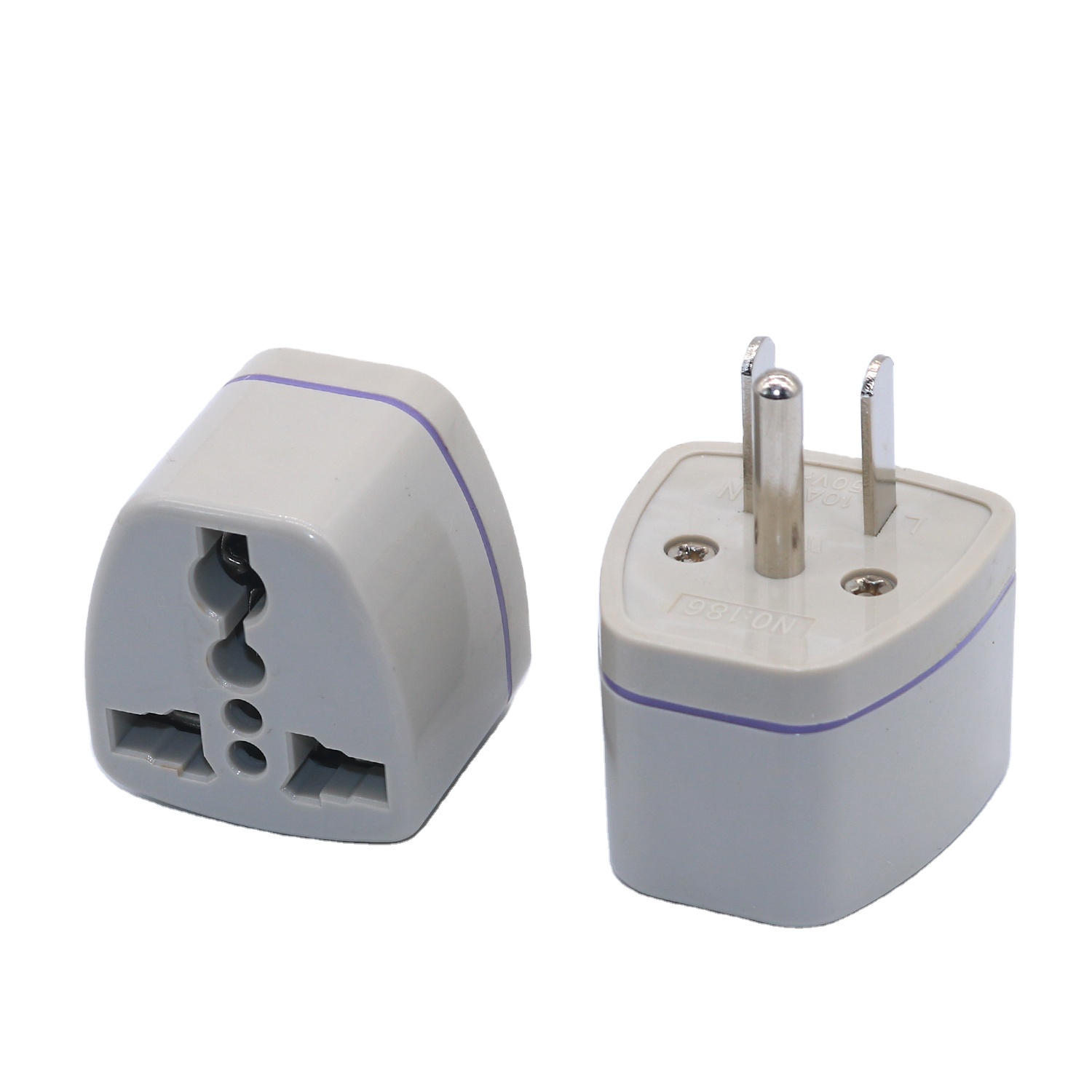 Hot seller Travel Electrical Charger Adapter Converter Universal UK EU AU to US 3 PIN AC Power Socket Plug