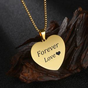 Collar de Acero Inoxidable con Dijes Chapados en Oro de 18k Personalizados para Fabricantes de Joyería, Joyería Personalizada, Colgante Personalizado para la Creación de Joyas - Product Image 3