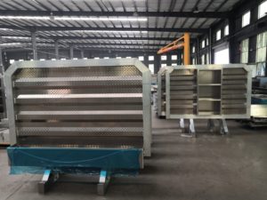 Fournisseur direct d'usine, étagères à outils en aluminium sur mesure, avec 2 supports à chaîne et plateau, 68''x 80'' - Product Image 5