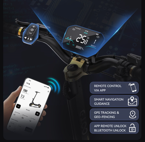 Scooter Eléctrico Plegable S30 con Marco de Aluminio, Motor Dual de 2400W, Batería de 52V 23.4AH, para EE. UU., UE y Reino Unido, Modelo S30 E - Product Image 4