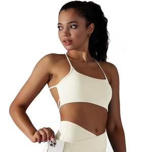 Sbart Logo personnalisé Haut de yoga à soutien élevé Gym Fitness Workout Évacuation de la transpiration Dos nu Gym Sports Yoga BraFor Women - Product Image 3
