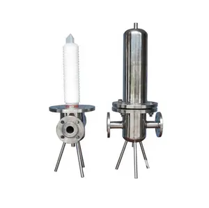 Fermentation Industry PTFE Pleated Cartridge Air Filter Sterilization Filter