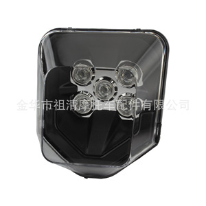 Faro para motocicleta todoterreno Zuqing, 5 bombillas LED, 12v Hl107a-4 para conducción nocturna - Product Image 3